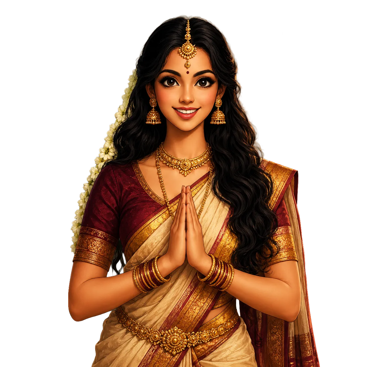 Saree Woman